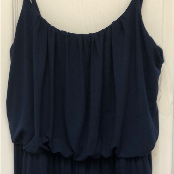 GIRLY & FLIRTY COMFY NAVY JUMPSUIT - Picture 7 of 8